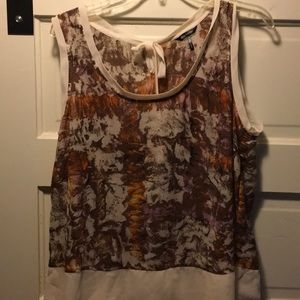 Daisy Fuentes sleeveless blouse